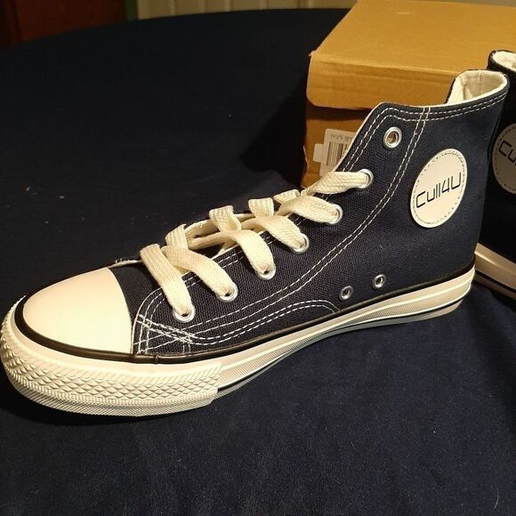 New Ladies Size 7.5M Cull4U Rainbow High Tops - Picture 2 of 4